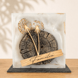 Familie mit Pusteblume