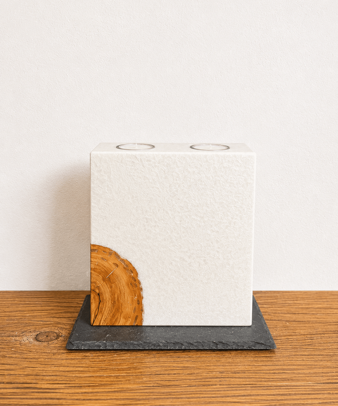 Herze mit Holz