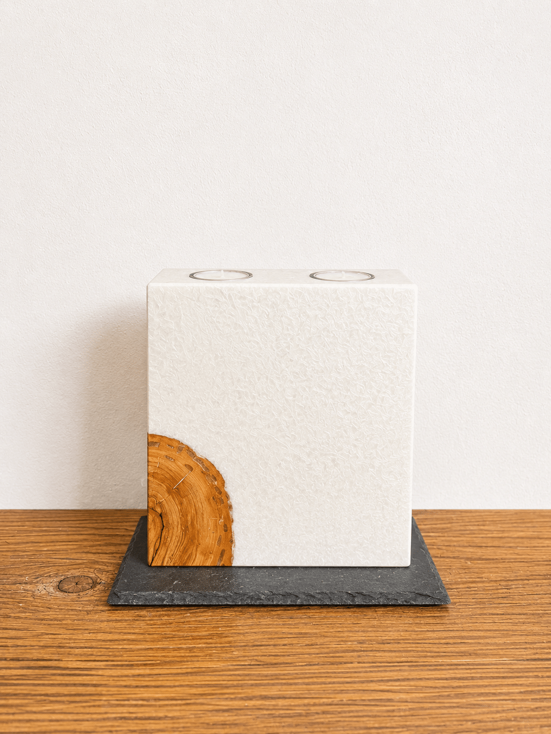 Herze mit Holz