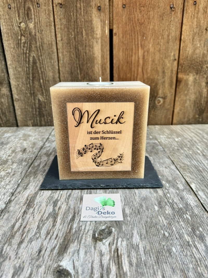 Kerze „Musik“